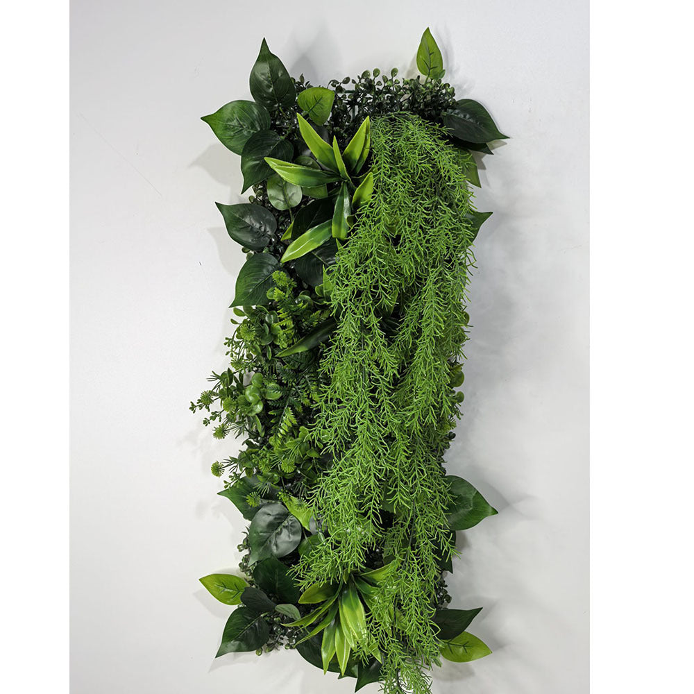 Artificial Grass Wall Panels, 25*75CM Hedge Green Wall Decor Backdrop,Indoor Outdoor Decor Garden Fence