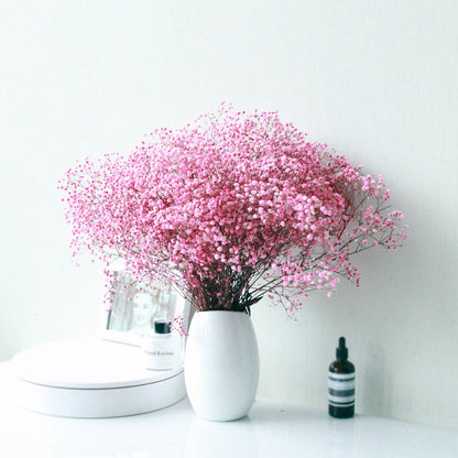 High Quality Eternal Babysbreath Flower Bouquet Dried Flower Home Wedding Decoration Real Flower Gypsophila