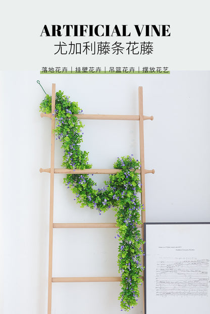 Artificial Babysbreath Eucalyptus Vine Simulation Flower Vine Home Wedding Decoration Fake Flowers Gifts