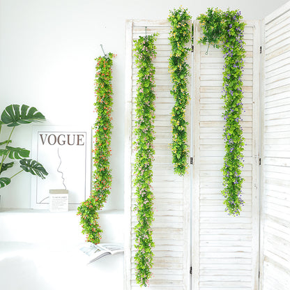 Artificial Babysbreath Eucalyptus Vine Simulation Flower Vine Home Wedding Decoration Fake Flowers Gifts