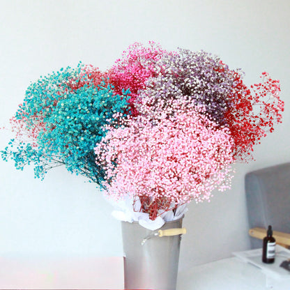 High Quality Eternal Babysbreath Flower Bouquet Dried Flower Home Wedding Decoration Real Flower Gypsophila