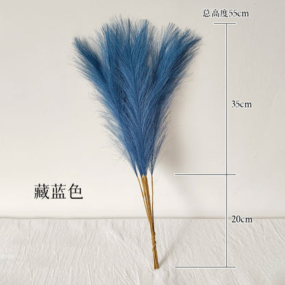Artificial Pampas Grass, Fake Flower, Simulation Fur Plant, Home Wedding Party Decoration