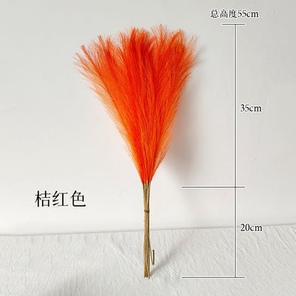 Artificial Pampas Grass, Fake Flower, Simulation Fur Plant, Home Wedding Party Decoration